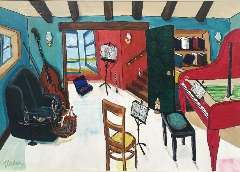 'The Music Room' by artist Tom Cotcher